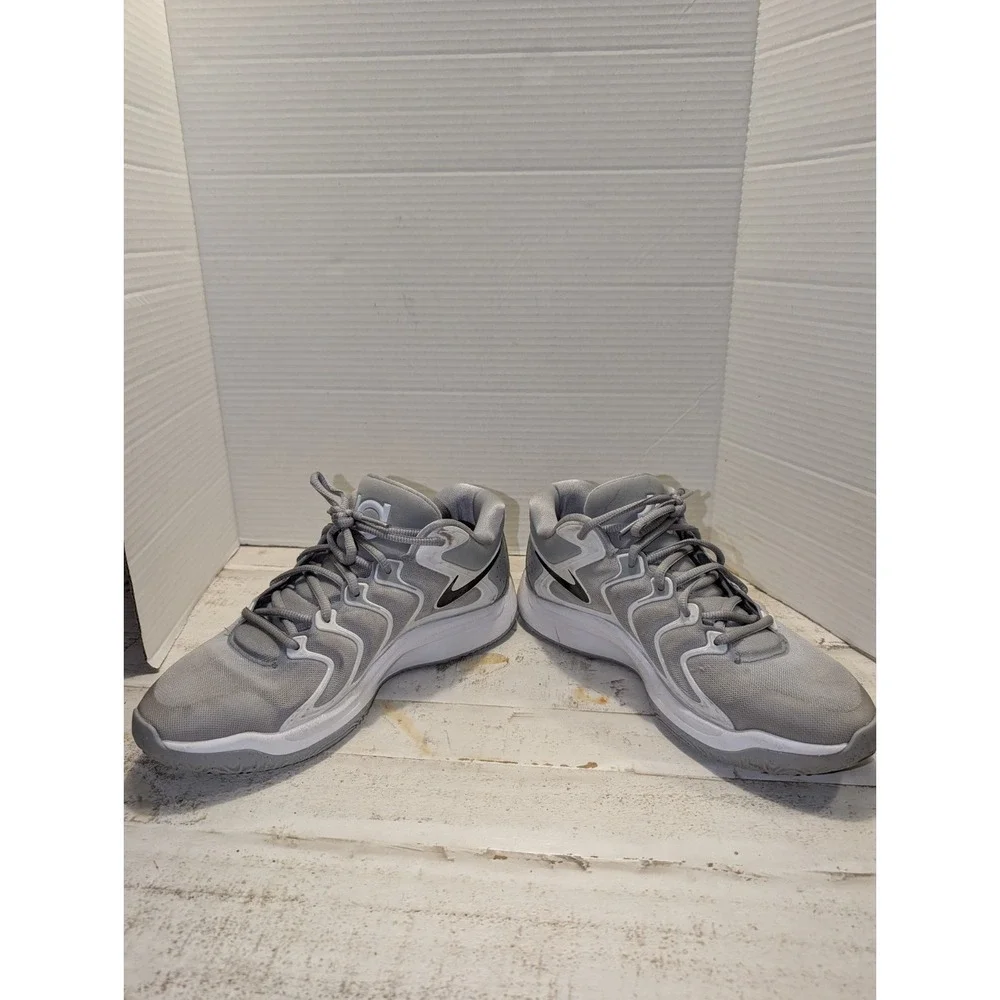 Mens Size 9 -Nike KD 17 TB Basketball Shoes Wolf Grey White FV1307-002